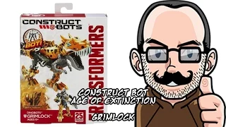 Lets Build - Transformers Construct Bots - Age Of Extinction Grimlock