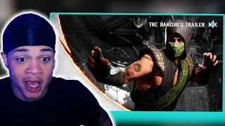 REPTILE MUST BE STOPPED!! | Mortal Kombat 1 Banished TRAILER REACTION!