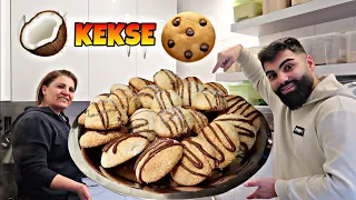 FASTEN AUSVERSEHEN ABGEBROCHEN 😱 SELBSTGEMACHTE KOKOSNUSS KEKSE 😍 BASNASKÜCHE