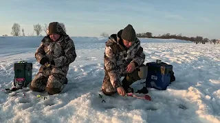 Рыбалка на р. Меша д. Караишево 17 .03.24