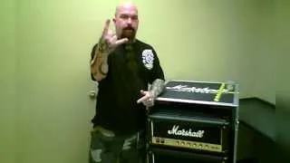 Slayer's Kerry King and the Marshall Fridge