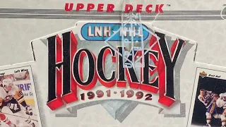 1991-92 Upper Deck Jumbo Hockey Box Opening Part 2 (Dominik Hasek Rookie Hunt Pt. 5)