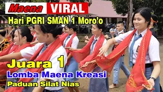 🔴 Hari PGRI 2023 || Merinding Lihatnya ❗Juara 1 Lomba Maena Kreasi - SMAN 1 Moro'o