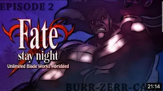 ENTER: UNLIMITED BOOTY WORKS! Fate/Stay Night UBW Abridged - Ep2: Burr-Zerr-Carr | Hot Sacci Reacts