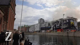 Reaktionen auf Brand in Kopenhagen: "Wir haben etwas Großes verloren"