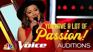 Lauren Hall sing "One and Only" on The Blind Auditions of The Voice 2019