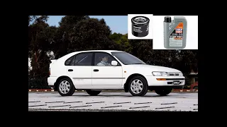 How to change oil on a Toyota Corolla 1996.