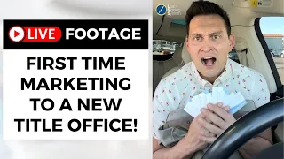 LIVE Footage: Direct Marketing to a New Title Office! 😰😭