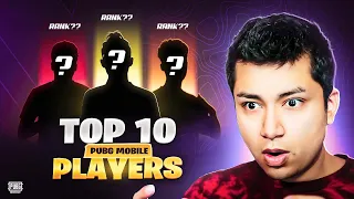ROLEX REACTS to TOP 10 PUBG MOBILE PLAYERS IN THE WORLD