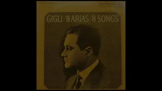 Beniamino Gigli: 8 Arias - 8 Songs with orchestra