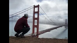 Road Trip to San Francisco - Golden Gate Bridge ( view from all angles )