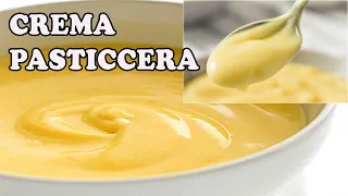 CREMA PASTICCERA 👍 RICETTA BASE DELLA PASTICCERIA