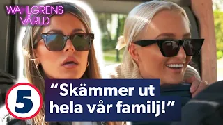 Throwback: Wahlgrens värld | Bianca och Lovisas LA-resa blir mer pinsam än kändistät | Kanal 5