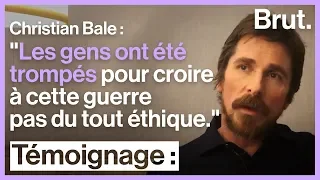 Interview Brut : Christian Bale raconte Dick Cheney