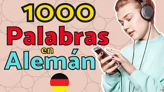¿Puedes Memorizar Las 1000 Palabras Más Usadas En Alemán? 😃 Aprende a Hablar Alemán 👍 Alemán