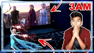 DO NOT WATCH THE FROZEN 2 MOVIE AT 3AM!! *THIS IS WHY* OMG ELSA CAME TO MY HOUSE!!