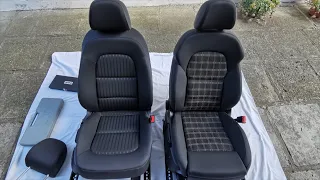 Audi A4 B8 - How to upgrade the seats from the standard ones to the sport model - Part 1 (FRONT)