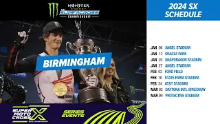 2024 Supercross and Pro Motocross Schedule Announcement