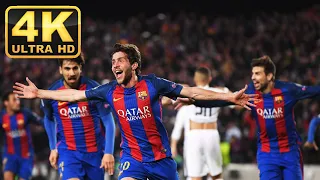 Barcelona - PSG CL 16/17 | all goals | 4K ULTRA HD 50 fps |