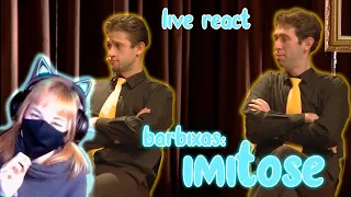 kiki reacts to barbixas IMITOSE (AO VIVO) 🌙