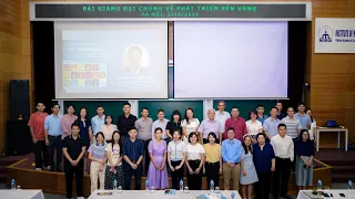 VINIF 2023| BÀI GIẢNG ĐẠI CHÚNG "KHÔNG GIAN PT TRI THỨC CỦA NGƯỜI VIỆT" CỦA ÔNG NGUYỄN CẢNH BÌNH