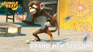 NEVER SEEN BEFORE | Ball | Jungle Beat Season 8 | Kids Animation 2022