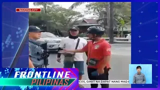 Away ng pulis at enforcer, viral online | Frontline Pilipinas