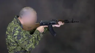 Canadian Forces - AK47/RPK Drills - Stoppage Drill: Dead Trigger - Bolt Fully Forward