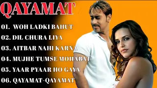 QAYAMAT Movie All Song | Ajay Devgn  & Neha Dhupia  | hindi old songs, jackbox💕