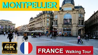 🇨🇵 Montpellier, France Walking Tour  4K 60fps UHD