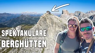 Dolomiten: 10 spektakuläre Berghütten in grandioser Lage und toller Aussicht