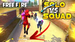 Impossible AWM + Winterland Shotgun Gameplay SOLO VS SQUAD - Garena Free Fire