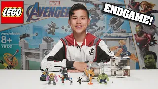 LEGO AVENGERS COMPOUND BATTLE!!! Marvel Avengers ENDGAME Set - Time Lapse Stop Motion