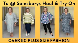 Tu @ Sainsburys Haul & Try On - Over 50 Plus Size Fashion - Late Summer 2023