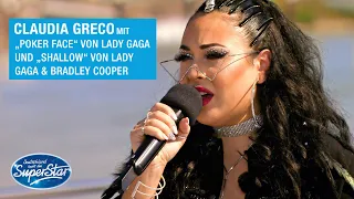 Claudia Greco mit "Poker Face" von Lady Gaga & "Shallow" von Lady Gaga & Bradley Cooper | DSDS 2021