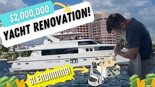 Luxury Resurrected: EPIC $2M yacht renovation begins with Glendinning!!