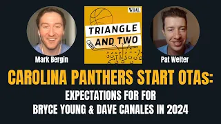 Panthers OTAs underway: Expectations for Bryce Young, Dave Canales in 2024