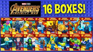 LEGO Marvel Avengers Infinity War with Thanos Minifigures (knock-off) LELE 34044