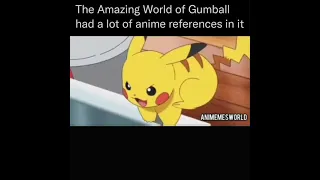 The Amazing World of Gumball and its anime references