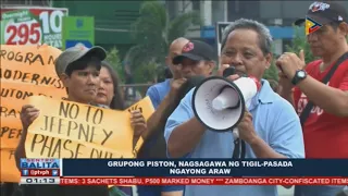 Grupong Piston, nagsagawa ng tigil-pasada ngayong araw