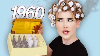 I Tested Vintage Hair Tools *goodbye healthy hair*