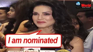 Sunny Leone talks about her upcoming Projects at the 18th Indian Television Academy Awards