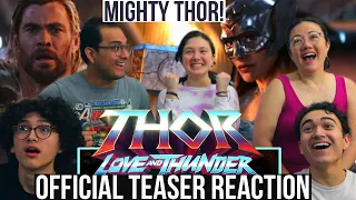 THOR: LOVE AND THUNDER TEASER TRAILER REACTION! | Marvel Studios | MaJeliv Reactions l Mighty Thor!