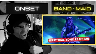 FIRST TIME Hearing BAND-MAID: "Onset Live" REACTION!!