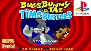 Bugs Bunny And Taz: Time Busters PS1 100% Playthrough Part 6