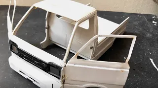 How to make Suzuki pickup from pvc/ Suzuki Ravi