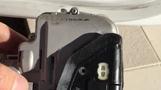 Audi A3 lock actuator quick fix