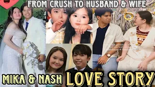 Mika Dela Cruz & Nash Aguas Love Story dito pala nagsimula ang lahat sa paglalakas loob ni Nash cute
