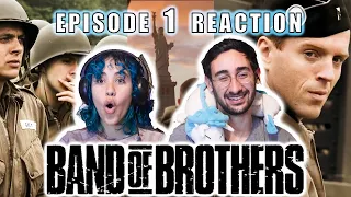 Israeli siblings watching | BAND of BROTHERS EP1 | for the first time (with an important message)