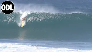 Unforgiving STEEP Drops On A PIPELINE Morning